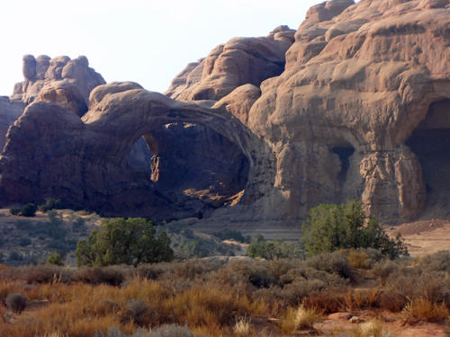 Double Arch at  Arches National Park